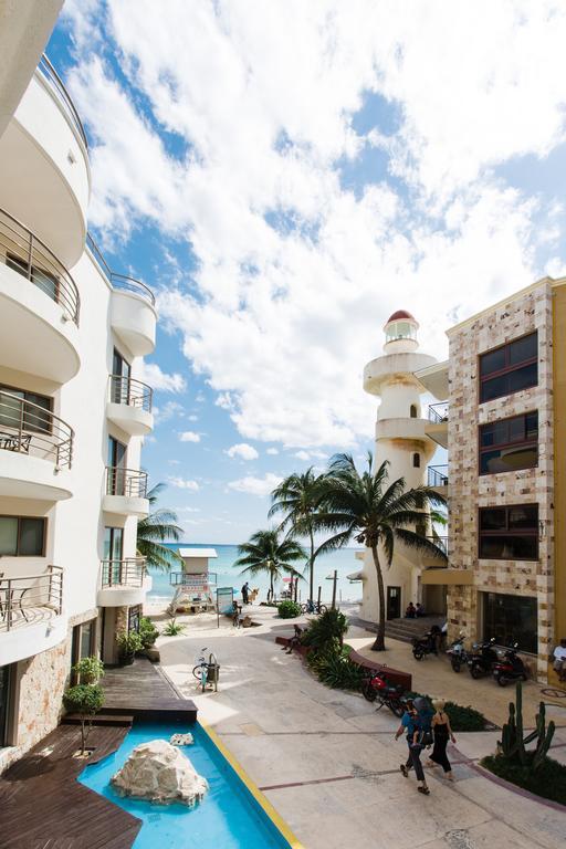 Ocean Front Corto Maltes 104 In Downtown Apartment Playa del Carmen Ngoại thất bức ảnh
